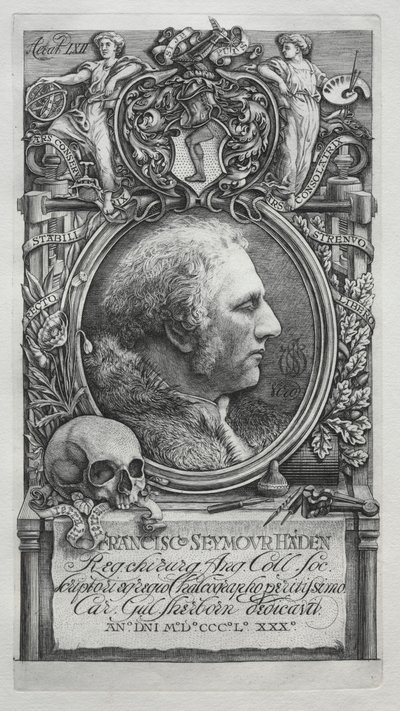 Hadeniana - Portrait de Sir Francis Seymour Haden - Charles William Sherborn