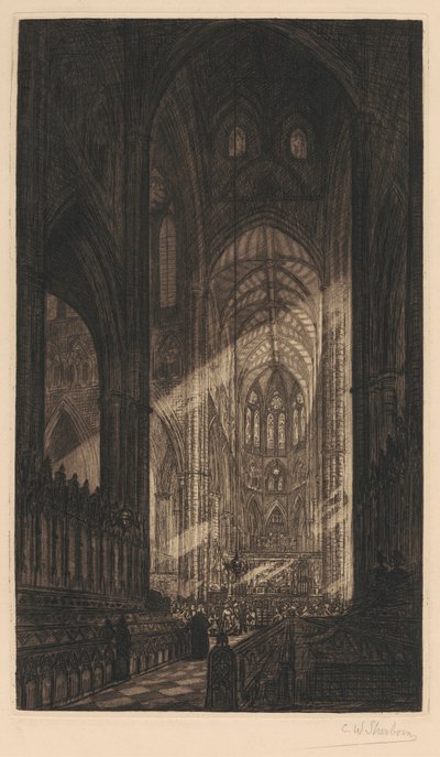 Abbaye de Westminster - Charles William Sherborn