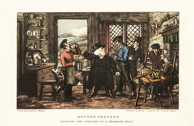 Touristes anglais volés par un aubergiste dans les Highlands écossais - Charles Williams