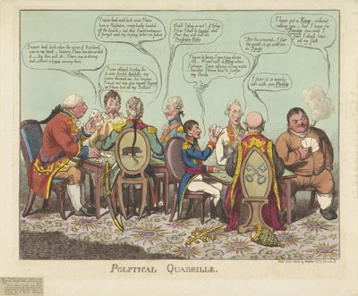 Quadrille politique, 1806 - Charles Williams
