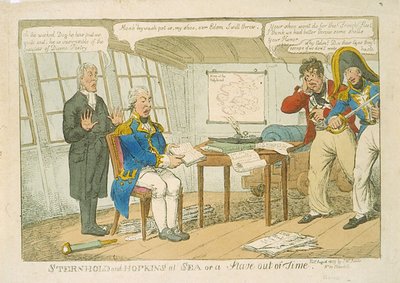 Sternhold et Hopkins en mer ou une strophe hors du temps, 1809 - Charles Williams