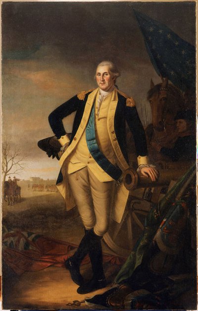 George Washington après la bataille de Princeton - Charles Willson Peale