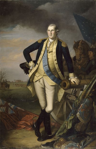 George Washington après la Bataille de Princeton le 3 janvier 1777 - Charles Willson Peale