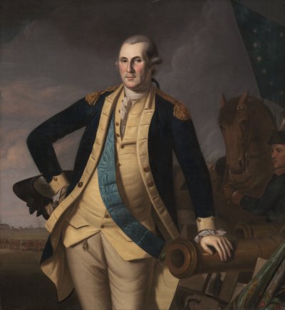 George Washington à la bataille de Princeton, c. 1779 - Charles Willson Peale