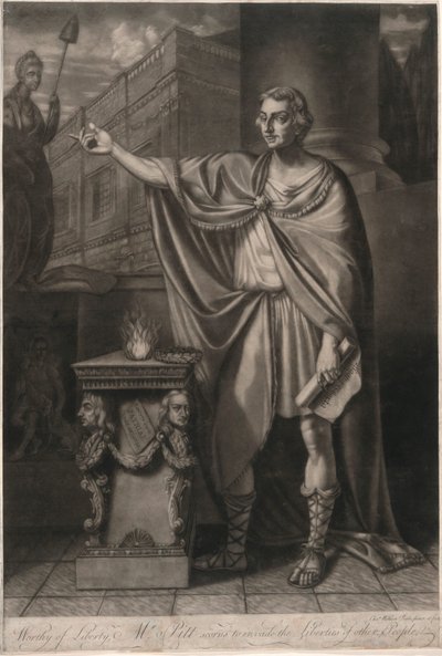 Digne de la liberté, M. Pitt dédaigne d