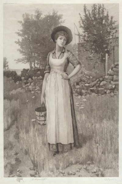 Sans titre (Fille de fermier) - Charles X. Harris