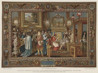 Audience de Louis XIV à l