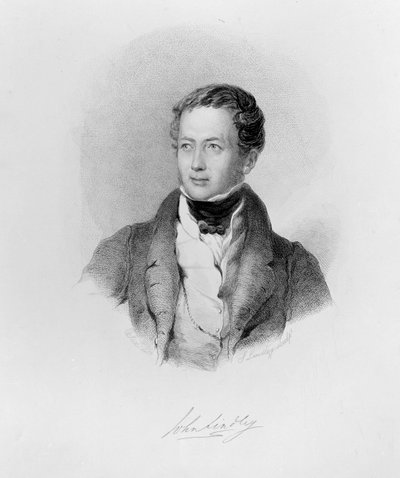 John Lindley, c.1830 (gravure)
S. Lindley, eau-forte (d