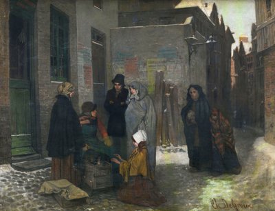 Le torréfacteur de café - Charles de (1825 70) Groux