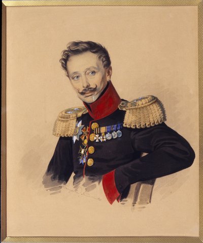 Portrait du prince Fyodor Fyodorovich Gagarin - Charles de Hampeln