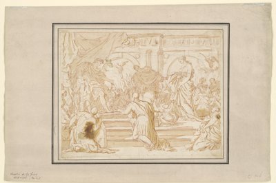 La magnanimité de Scipion - Charles de Lafosse (possibly)