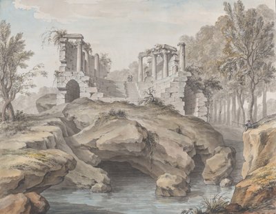 Conception pour une Naumachie, dans les jardins du Château d