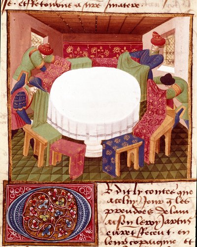 Préparatifs de la Table Ronde à l