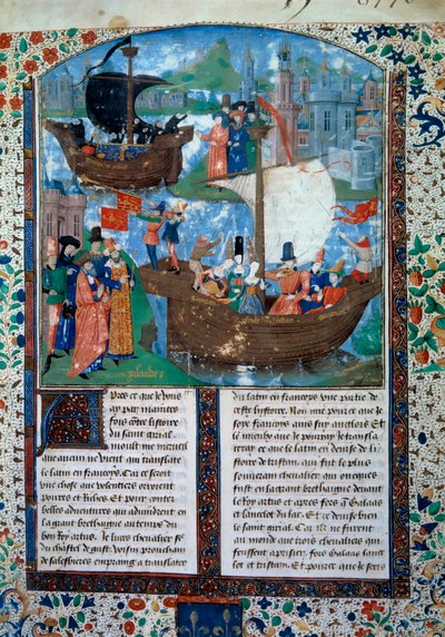 Tristan et Iseult quittent l