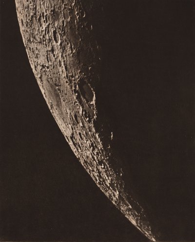Carte photographique de la lune, 1909 - Charles le Morvan