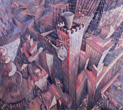 Tempête de grêle à Manhattan, 1995 - Charlotte Johnson Wahl