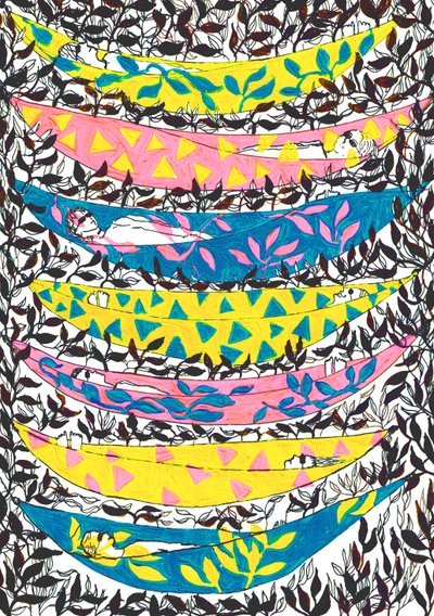 Hamacs suspendus, 2015 - Charlotte Orr