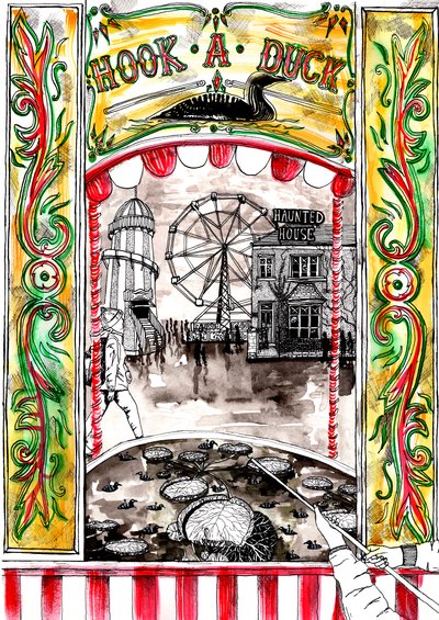 Attrape un canard, 2020 - Charlotte Orr