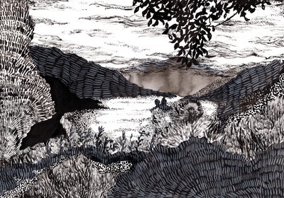 Paysage brumeux, 2020 - Charlotte Orr