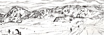 Ski en Autriche #2, 2020 - Charlotte Orr
