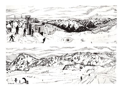 Ski en Autriche #3, 2020 - Charlotte Orr