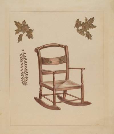 Chaise berçante - Charlotte Winter