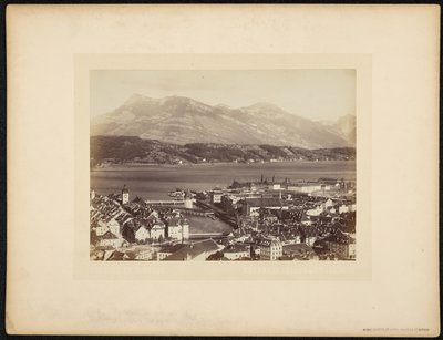 Lucerene et le Rigi, vue prise du Gutsch - Charnaux Frères and Cie.