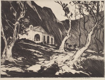Vieille Chapelle à Gorbio - Chauncey Foster Ryder