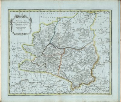 Carte générale du gouvernorat de Vyatka, 1791 - Chernoi