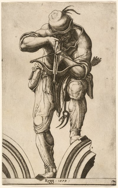 Un archer tirant à l