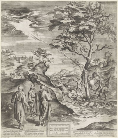 Saint Philippe Benizi des Servites punit les blasphémateurs - Cherubino Alberti