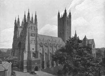Cathédrale de Canterbury, vers 1900 - Chester Vaughan