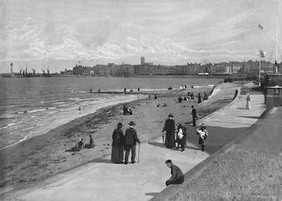Margate, depuis Royal Crescent, vers 1896 - Chester Vaughan