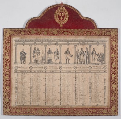 Calendrier Français pour l