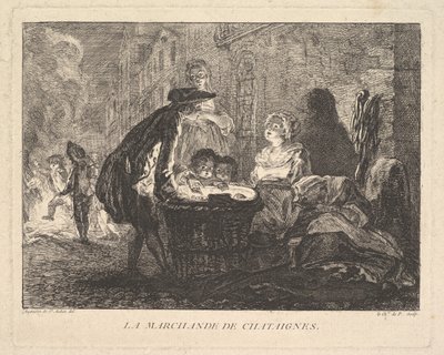 La Marchande de Châtaignes, 1762 - Chevalier de Parlington