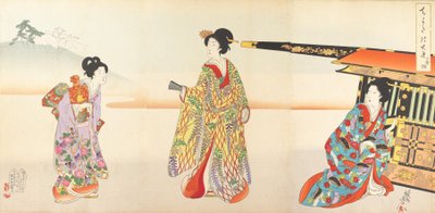 Album de Femmes du Château de Chiyoda - Chikanobu Yoshu