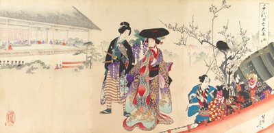 Album de Femmes du Château de Chiyoda, 1895 - Chikanobu Yoshu