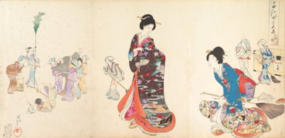 Album de femmes du château de Chiyoda - Chikanobu Yoshu