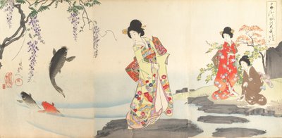 Album de femmes du château de Chiyoda - Chikanobu Yoshu