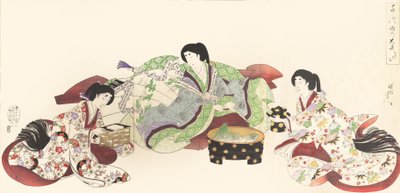 Album de femmes du château de Chiyoda - Chikanobu Yoshu