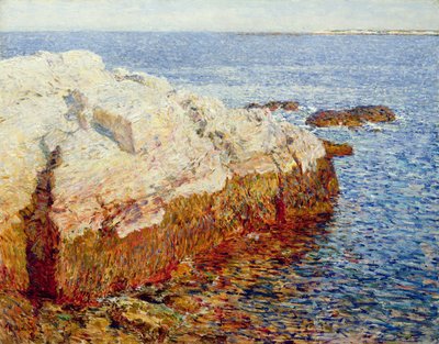 Roche de Falaise, Appledore - Childe Frederick Hassam