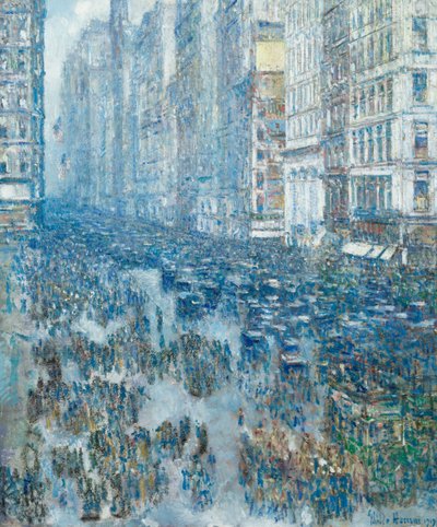Cinquième Avenue - Childe Frederick Hassam