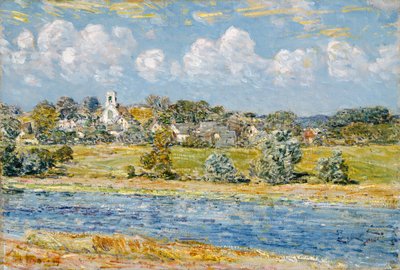 Paysage à Newfields, New Hampshire - Childe Frederick Hassam