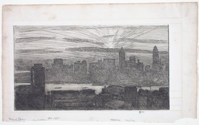 Manhattan - Childe Frederick Hassam