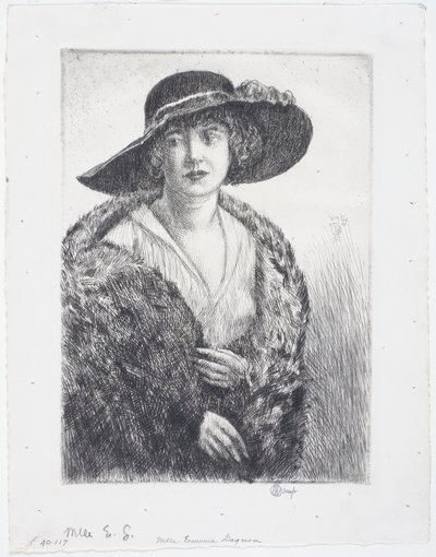 Mlle Erminie Gagnon - Childe Frederick Hassam