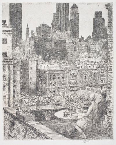 Printemps à New York - Childe Frederick Hassam