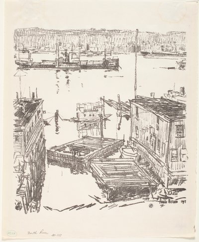 Rivière du Nord - Childe Frederick Hassam
