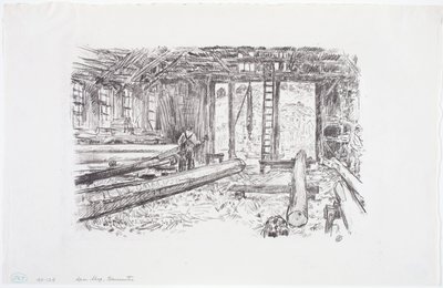 Magasin Spar, Gloucester - Childe Frederick Hassam