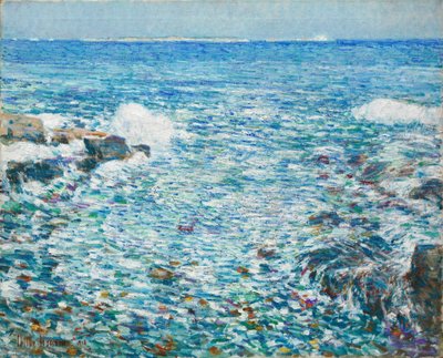 Vagues, îles de Shoals - Childe Frederick Hassam