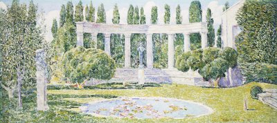 Les Jardins Bartlett, Amagansett - Childe Frederick Hassam